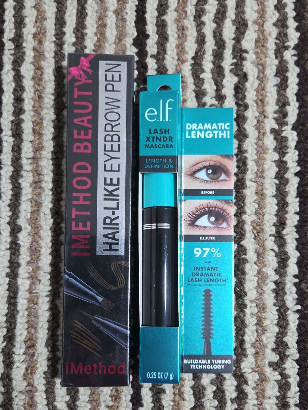 Lash Xtndr Mask - Brown (Dramatic Length) and Eyebrow Pencil